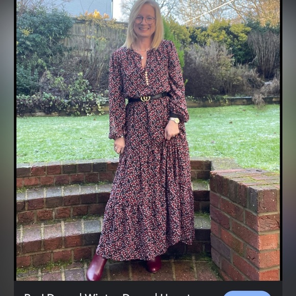 Free People Charlotte Tie-Front Print Maxi Dress - Picture 4 of 16